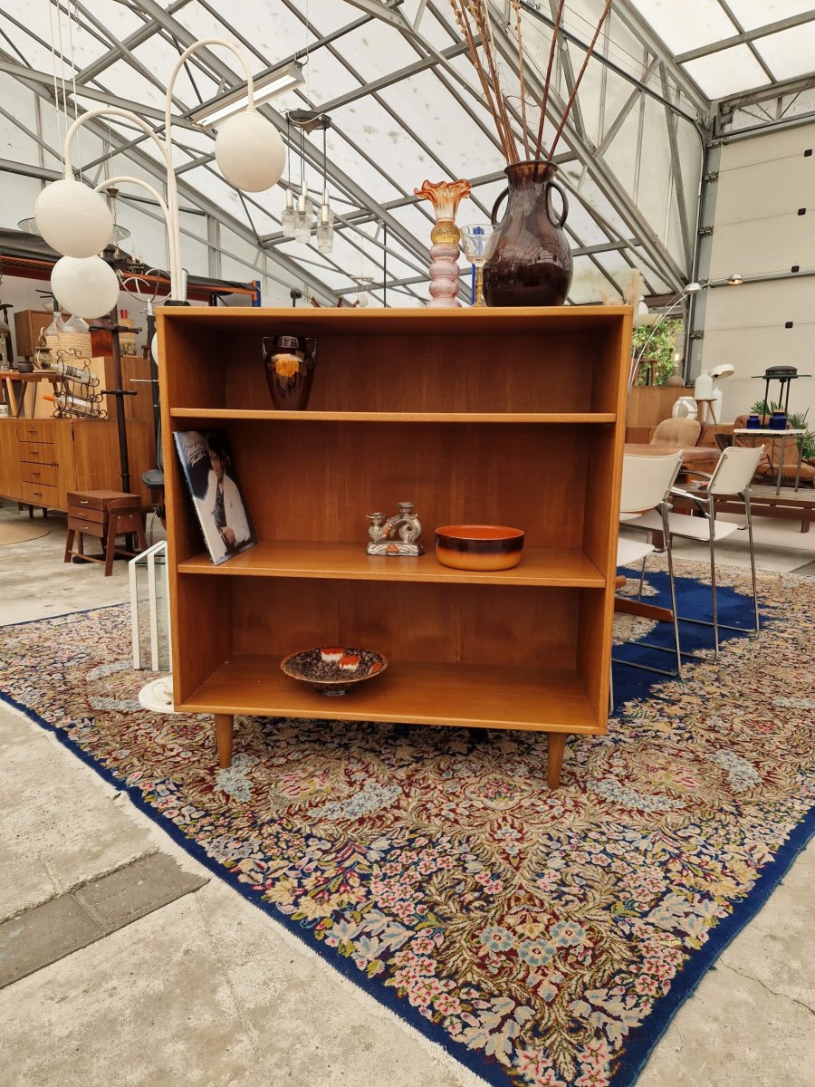 Vintage boekenkast 100cm met verstelbare planken - Afbeelding 5