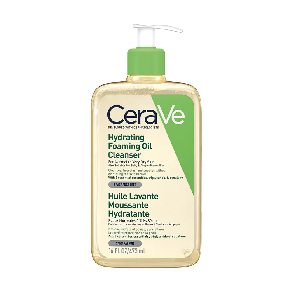 CeraVe Hydraterende Schuimende Reinigingsolie (473 ML) - Afbeelding 2