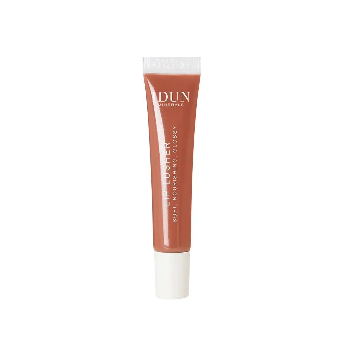 IDUN Minerals Lip Lusher Lydia Warm Brown (8 ML) - Afbeelding 2