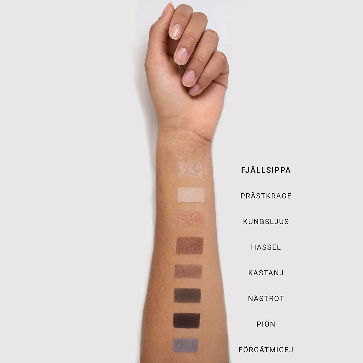 IDUN Minerals Mineral Single Eyeshadow Prästkrage (3 G) - Afbeelding 5