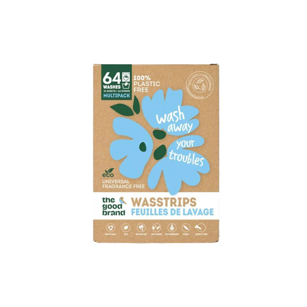 The Good Brand Wasstrips Parfumvrij - Afbeelding 2