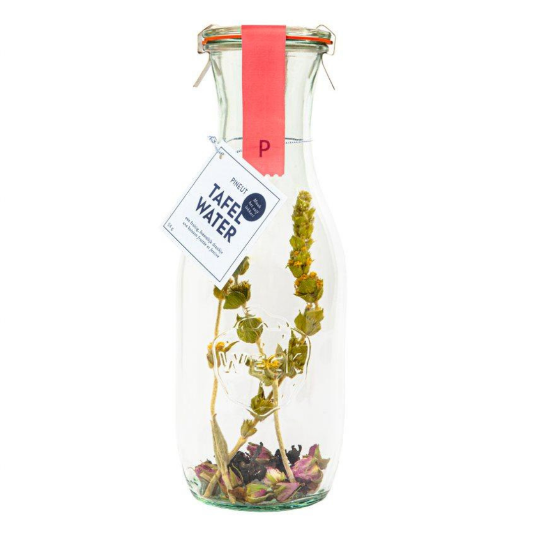 Zomers Tafelwater Karaf – roos, bergthee & hibiscus - Afbeelding 2