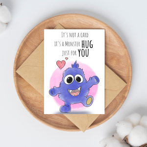 Kaart – It’s not a card, it’s a monster hug just for you