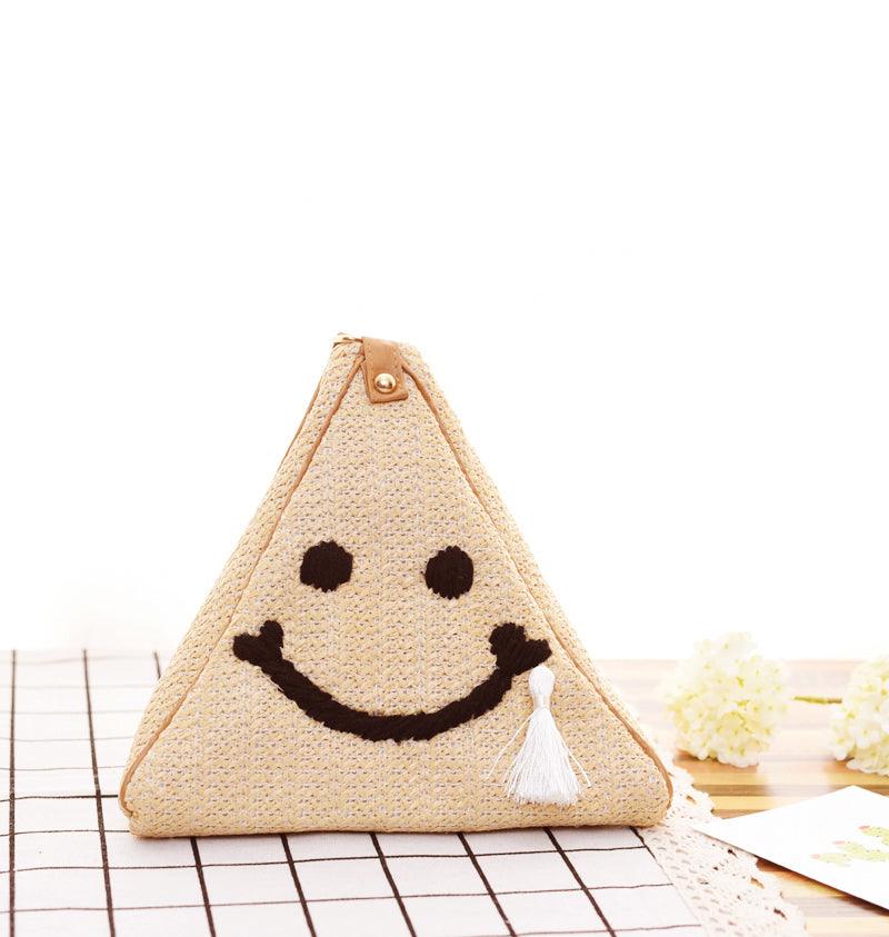 Fashion Portable Zippered Woven Bag - Afbeelding 3