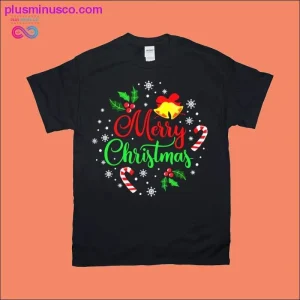 Vrolijke kerst-T-shirts