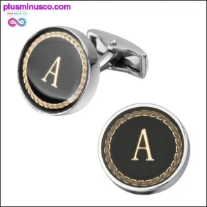 New Arrival Fashion Letter A D R H M Cufflinks The English