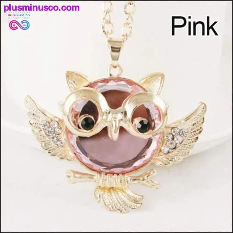 Uil Design Strass Kristallen Hanger Ketting || - Afbeelding 8