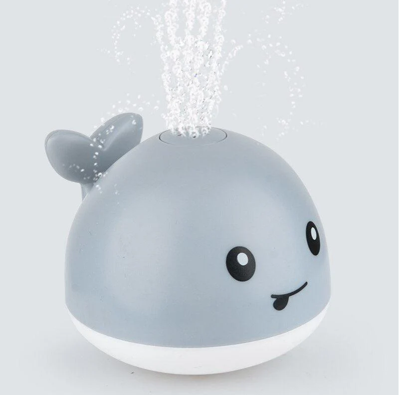 Whale Electric Induction Sprinkler Music Colorful Light Water Toy - Afbeelding 4